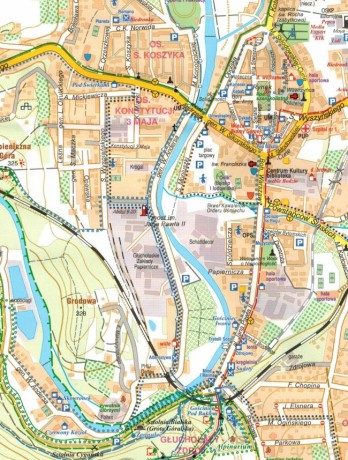 17 Góry Opawskie - mapa syntetyczna