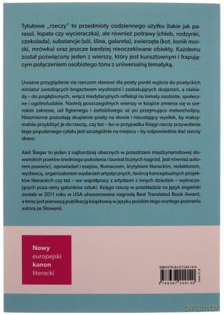 Księga rzeczy - Ales Steger [KSIĄŻKA]