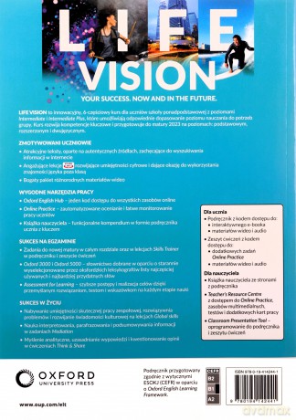 Life Vision Intermediate SB + e-book + mutimedia [KSIĄŻKA]