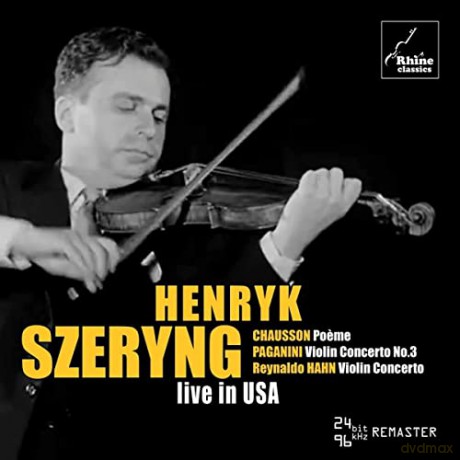 Henryk Szeryng: Henryk Szeryng - live in USA [CD]