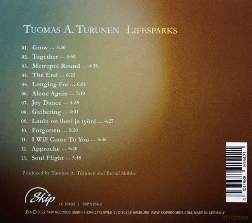Tuomas A. Turunen: Lifesparks [CD]