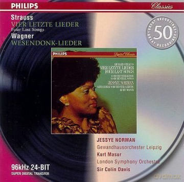 50 Philips: Strauss/Wagner: Four Last Songs [CD]