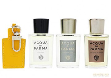 Acqua Di Parma Acqua Di Parma sada - 3 x 20 ml + leather pendant for men