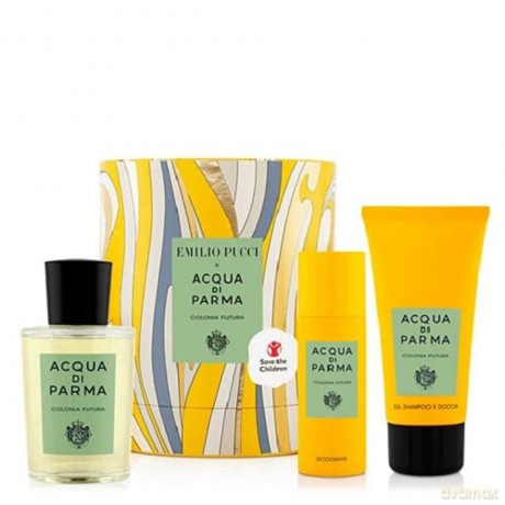 Acqua Di Parma Colonia Futura - EDC 100 ml + sprchový gel 75 ml + deodorant ve spreji 50 ml for men