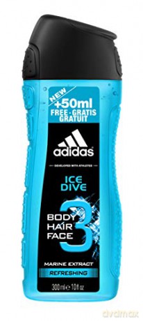 Adidas Ice Dive - shower gel - Volume: 300 ml for men