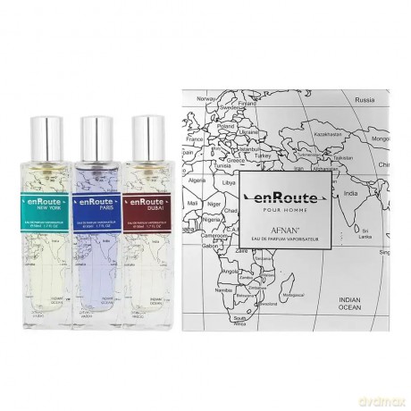 Afnan En Route Homme - set 3 x 50 ml for men