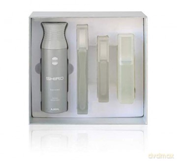 Ajmal Shiro - EDP 90 ml + shower gel 225 ml + deodorant 200 ml + cologne 50 ml for men