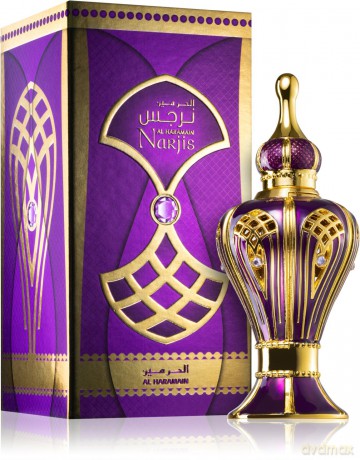 Al Haramain Narjis - perfumed oil - Volume: 15 ml for women