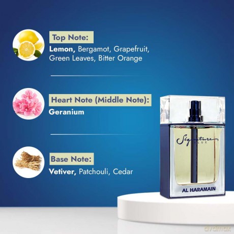 Al Haramain Signature Blue - EDP - Volume: 100 ml unisex