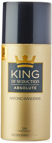 Antonio Banderas King Of Seduction Absolute - deodorant spray - Volume: 150 ml for men