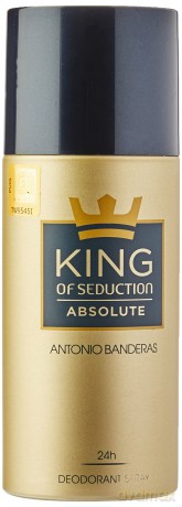 Antonio Banderas King Of Seduction Absolute - deodorant spray - Volume: 150 ml for men