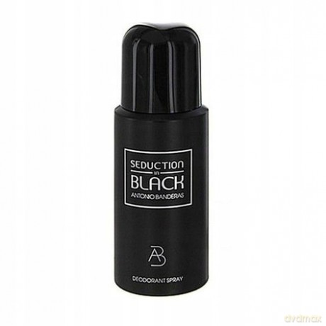 Antonio Banderas Seduction Black - deodorant spray - Volume: 150 ml for men