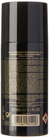 Antonio Banderas The Golden Secret - deodorant spray - Volume: 150 ml for men