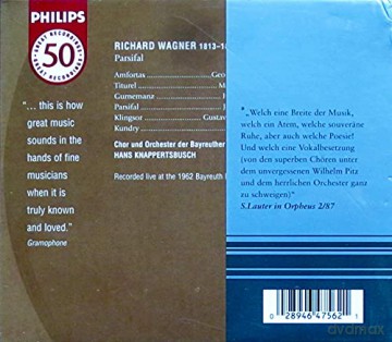 50 Philips: Wagner: Parsifal [4CD]