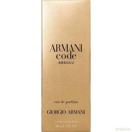 Armani Code Absolu Femme - EDP - Volume: 30 ml for women