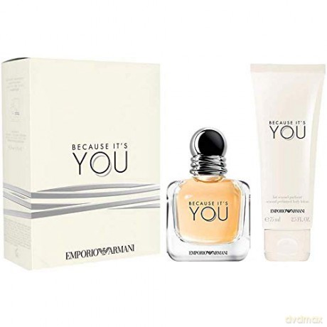Armani Emporio Armani Because Its You - EDP 50 ml + body lotion 75 ml for women