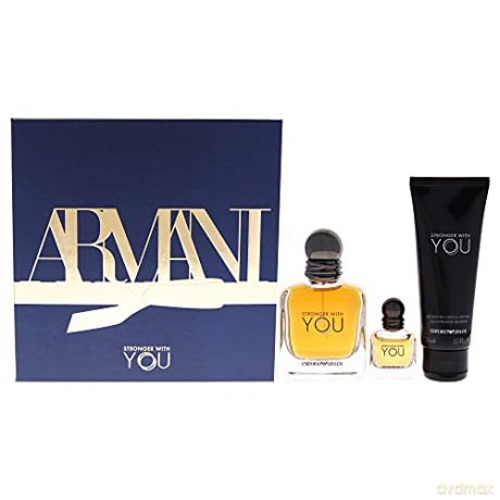 Armani Emporio Armani Stronger With You - EDT 50 ml + shower gel 75 ml + EDT 7 ml for men