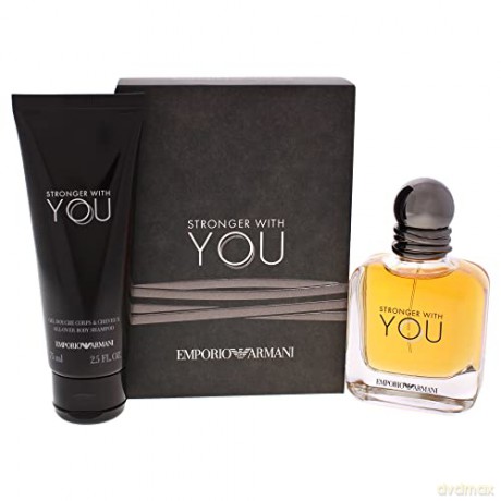 Armani Emporio Armani Stronger With You - EDT 50 ml + shower gel 75 ml for men