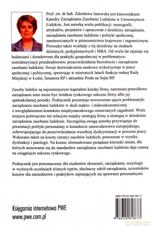 Zarządzanie Zasobami Ludzkimi - Zdzisława Janowska [KSIĄŻKA]