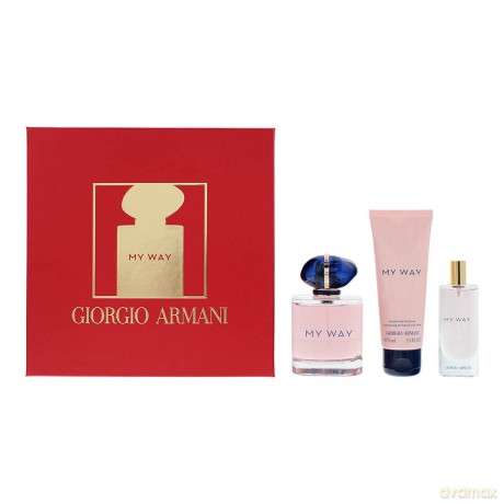 Armani My Way - EDP 90 ml + EDP 15 ml + body lotion 75 ml for women
