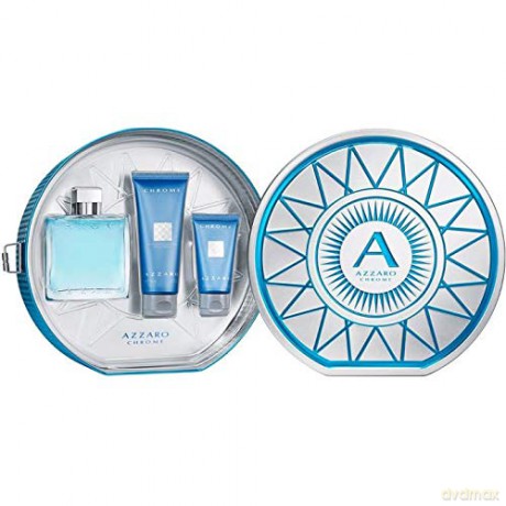 Azzaro Chrome - EDT 100 ml + aftershave 50 ml + shower gel 100 ml for men
