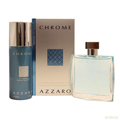 Azzaro Chrome - EDT 100 ml + deodorant spray 150 ml for men
