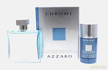 Azzaro Chrome - EDT 100 ml + solid deodorant 75 ml for men
