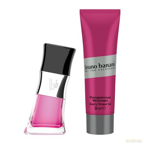 Bruno Banani Dangerous Woman - EDT 30 ml + shower gel 50 ml for women