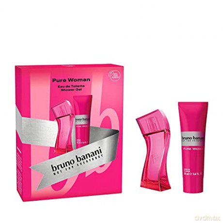Bruno Banani Pure Woman - EDT 30 ml + shower gel 50 ml for women