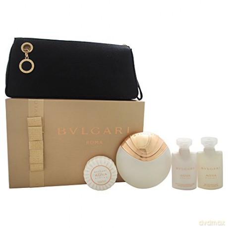 Bvlgari Aqva Divina - EDT 65 ml + body lotion 40 ml + shower gel 40 ml + soap 50 g + cosmetic bag for women