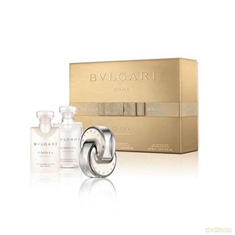 Bvlgari Omnia Crystalline - EDT 40 ml + body lotion 40 ml + shower gel 40 ml for women