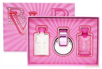 Bvlgari Omnia Pink Sapphire - EDT 40 ml + body lotion 40 ml + shower gel 40 ml for women
