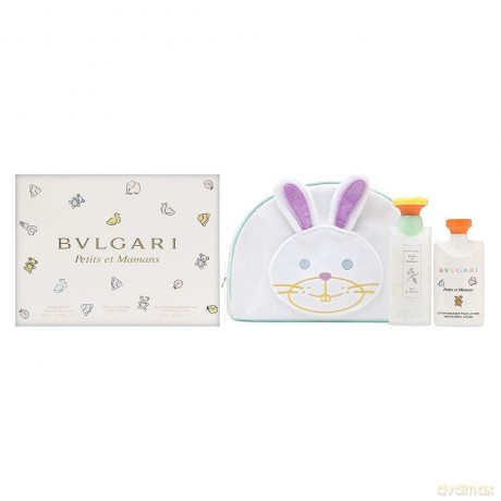 Bvlgari Petits Et Mamans - EDT 100 ml + body lotion 75 + cosmetic bag for women