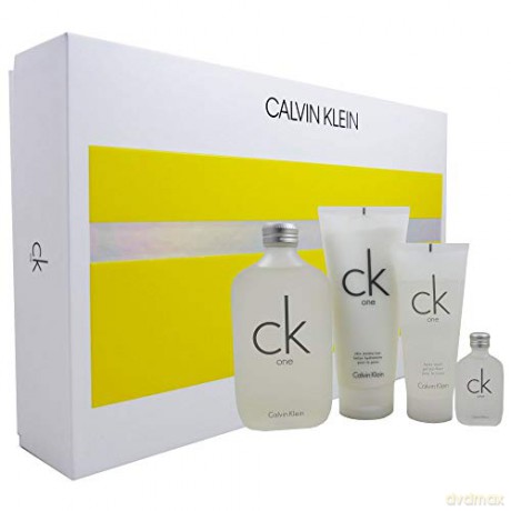 Calvin Klein CK One - EDT 200 ml + EDT 15 ml + shower gel 100 ml + body lotion 200 ml unisex