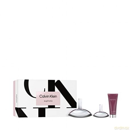 Calvin Klein Euphoria - EDP 100 ml + body lotion 100 ml + EDP 30 ml for women