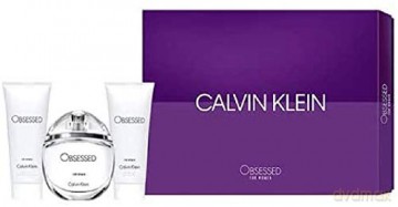 Calvin Klein Obsessed For Women - EDP 100 ml + body lotion 100 ml + shower gel 100 ml for women