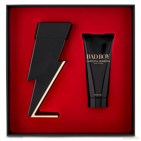 Carolina Herrera Bad Boy - EDT 100 ml + shower gel 100 ml for men