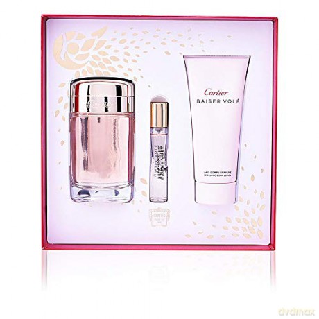 Cartier Baiser Volé - EDP 100 ml + EDP 9 ml + body lotion 100 ml for women
