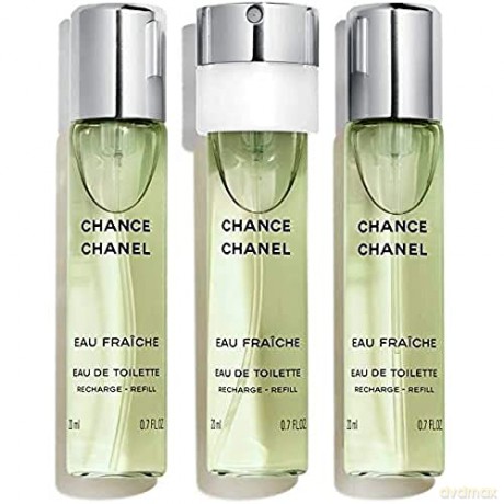 Chanel Chance Eau Fraiche - EDT cartridge (3 x 20 ml) - Volume: 60 ml for women