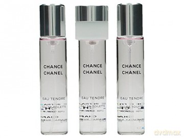Chanel Chance Eau Tendre - EDT cartridge (3 x 20 ml) - Volume: 60 ml for women