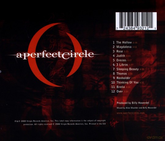 A Perfect Circle: Mer De Noms [CD]