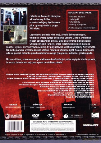 I stanie się koniec (Mocny seans) (polski lektor) [DVD]