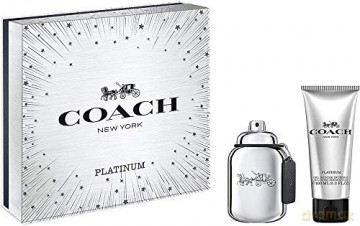 Coach Platinum - EDP 60 ml + shower gel 100 ml for men
