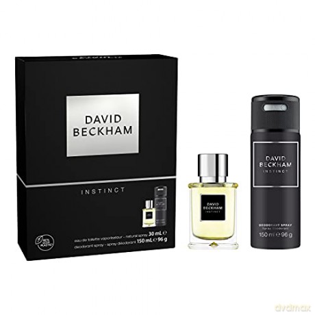 David Beckham Instinct - EDT 30 ml + deodorant spray 150 ml for men