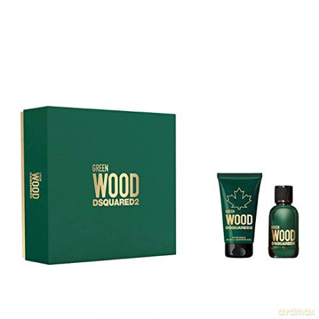 Dsquared Green Wood - EDT 30 ml + shower gel 50 ml for men