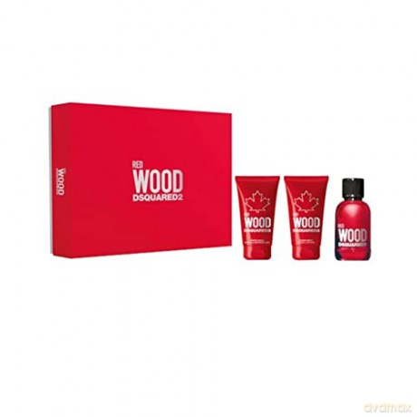 Dsquared˛ Red Wood - EDT 50 ml + shower gel 50 ml + body lotion 50 ml for women