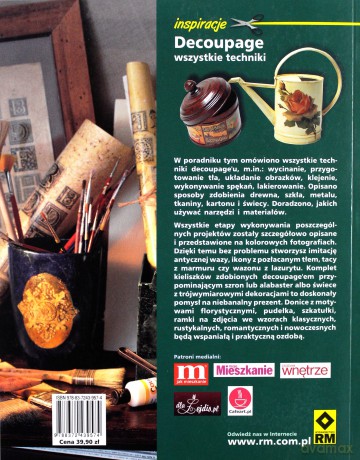 Decoupage Wszystkie Techniki - Marisa Lupato [KSIĄŻKA]