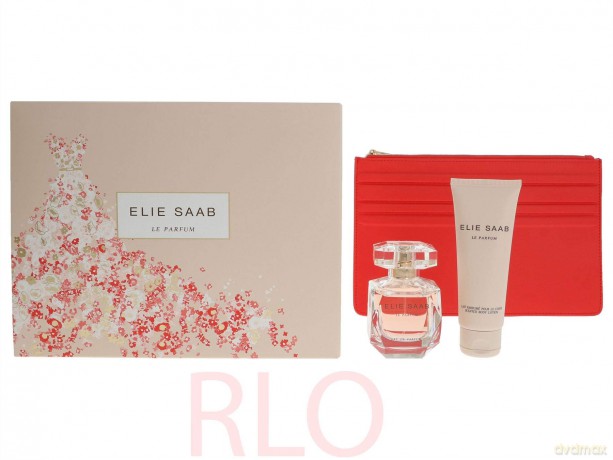 Elie Saab Le Parfum - EDT 50 ml + body lotion 75 ml + cosmetic bag for women