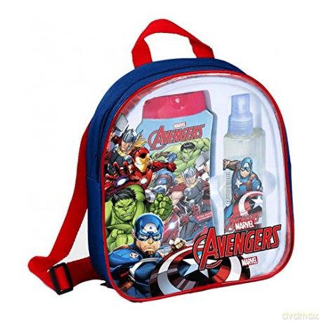 EP Line Avengers - EDT 125 ml + shower gel 475 ml + backpack for kids