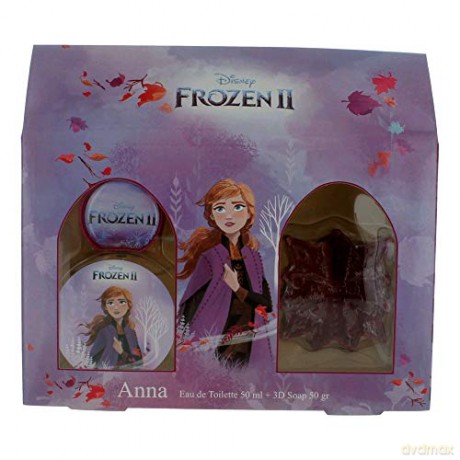 EP Line Disney Frozen II Anna - EDT 50 ml + soap 50 g for kids